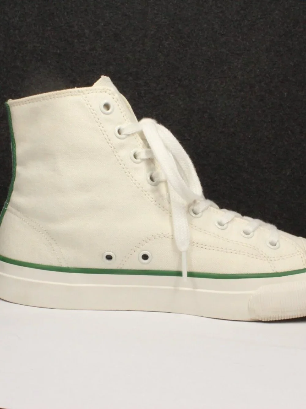PF Flyers Bob Cousy All American Hi Top Sneaker White Mens Size 8 Womens 9.5